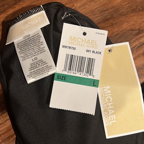 Micheal Kors Cropped Bikini Top - Picture 9 of 10